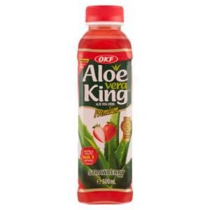 OKF Aloe Vera King Aardbeien Smaak 500ml