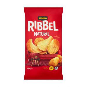 Jumbo Ribbel Naturel Chips 250g