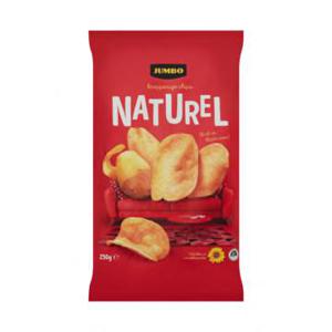 Jumbo Knapperige Naturel Chips 250g