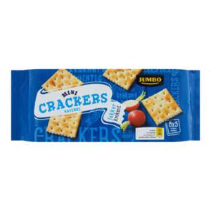 Jumbo Mini Crackers Naturel 8 x 5 Stuks 250g