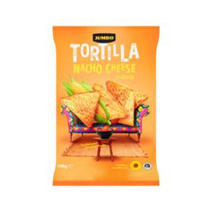 Jumbo Tortilla Nacho Cheese Chips 170g