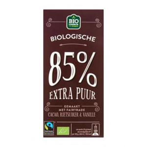 Jumbo Chocolade Extra Puur 85% Biologisch 100g