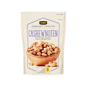 Jumbo Ongebrande en Ongezouten Cashewnoten 200g