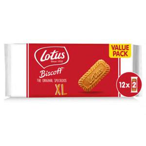 Lotus Biscoff speculoos koek XL 12 x 2 Stuks