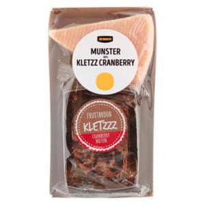 Jumbo Munster en Kletzz Cranberry 160g