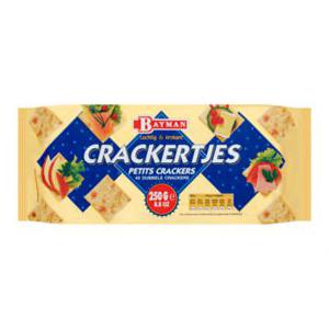 Bayman Crackertjes 40 Stuks 250g