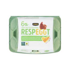 Jumbo Verse Vrije Uitloopeieren Respeggt 6 Stuks