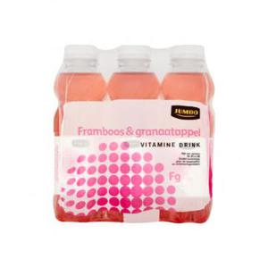 Jumbo Vitamine Drink Framboos & Granaatappel 6x500ml