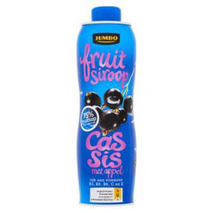 Jumbo Fruitsiroop Cassis met Appel 750ml