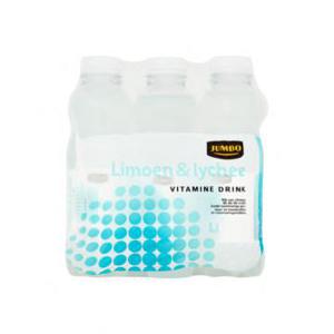 Jumbo Vitamine Drink Limoen & Lychee 6 x 500ml