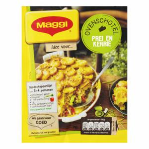 Maggi Ovenschotel prei kerrie kruidenmix