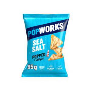 Popworks Popped Crisps Sea Salt Maischips 85gr