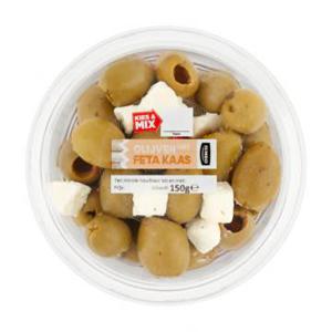 Jumbo Olijven met Feta Kaas 150g