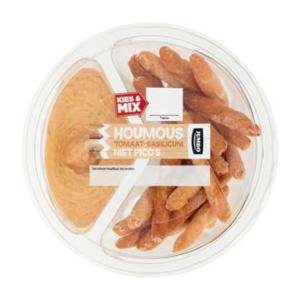 Jumbo Houmous Tomaat-Basilicum met Pico's 95g