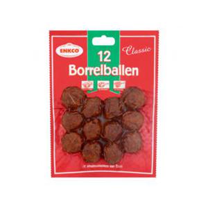 Enkco Classic Borrelballen 12 Stuks 200g