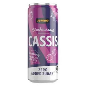 Jumbo Zwarte Bessen Cassis Zero Sugar 250ml