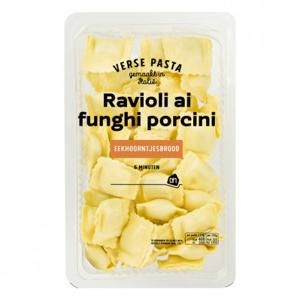 AH Verse ravioli ai funghi porcini