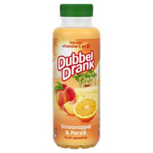 DubbelDrank Sinaasappel & Perzik 330ml