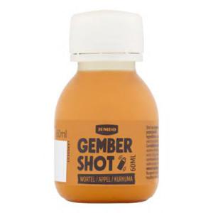 Jumbo Gember Shot Wortel/ Appel/ Kurkuma 60ml