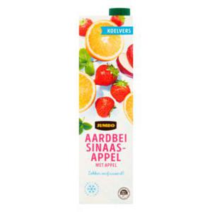 Jumbo Aardbei Sinaasappel met Appel 1L