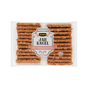 Jumbo Koekjes Jan Hagel met Pindaschaafsel 250g