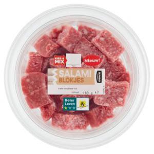 Jumbo Salami Blokjes 110g