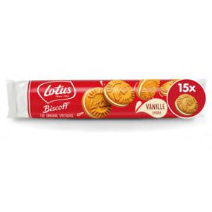 Lotus Biscoff speculoos koek sandwich vanille 150g