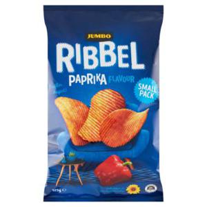 Jumbo Paprika Ribbel Chips 125g