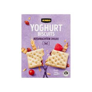 Jumbo Yoghurt Biscuits Bosvruchten 5 x 2 Stuks