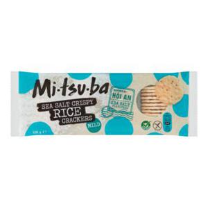 Mitsuba Sea Salt Crispy Rice Crackers Mild 100g