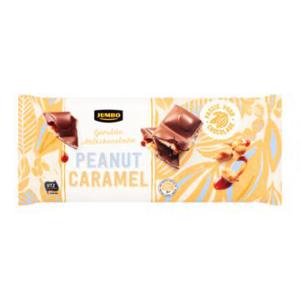 Jumbo Peanut Caramel Melk Chocolade Reep 190g