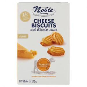 Noble Savoury Cheese Biscuits with Cheddar Cheese 60g