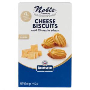 Noble Savoury Cheese Biscuits with Beemster Cheese 60g