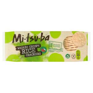 Mitsuba Wasabi Crispy Rice Crackers 100g