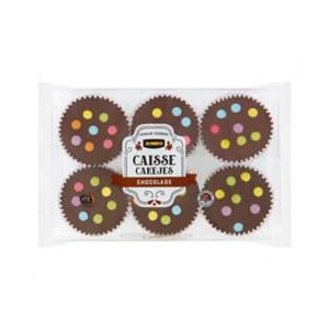 Jumbo Caisse Cakejes Chocolade 6 Stuks