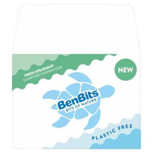 BenBits Fresh Spearmint Sugar Free Chewing Gum 3 x 17, 4g