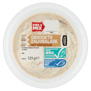 Jumbo Gerookte Zalmsalade met Roomkaas 125g