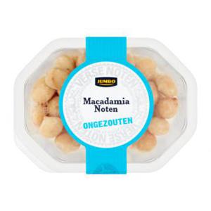 Jumbo Macadamia Noten Ongezouten 140g