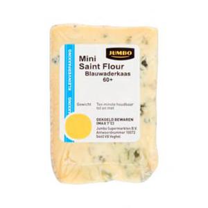 Jumbo Mini Saint Flour Blauwaderkaas 60+ 78g