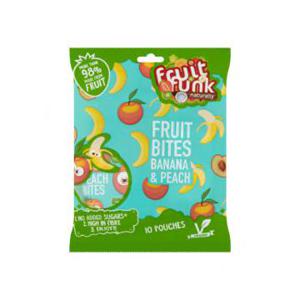 Fruitfunk Fruit Bites Banana & Peach 10 x 10g