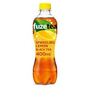 Fuze Tea Sparkling Lemon Black Tea 400ml