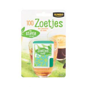 Jumbo Zoetjes Stevia 100 Stuks 5g