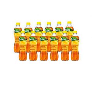 Fuze Tea Sparkling Lemon Black Tea 12 x 400ml