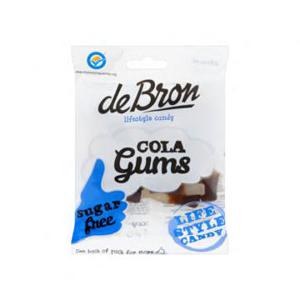 De Bron Cola Gums Sugarfree 100g