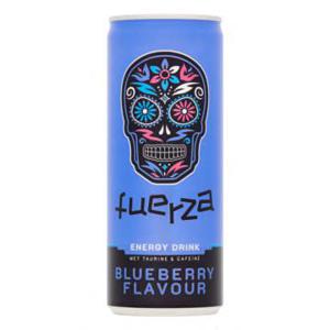 Fuerza Energy Drink Blueberry Flavour 250ml