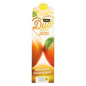 Jumbo Duo Drank Abrikoos Sinaasappel 1L