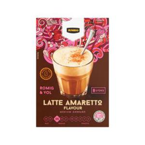 Jumbo Latte Amaretto Flavour 8 Stuks