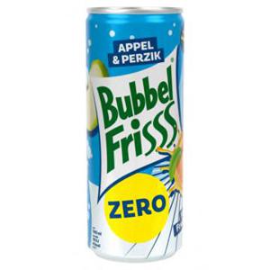 BubbelFrisss Zero Appel-Perzik 0, 25L