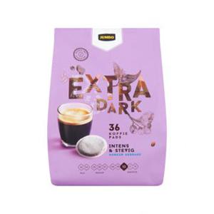 Jumbo Extra Dark 36 Koffie Pads 250g