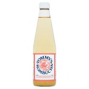 Tommy's Kombucha Ginger & Lemon 33cl